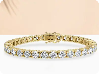 cascade diamond tennis bracelet
