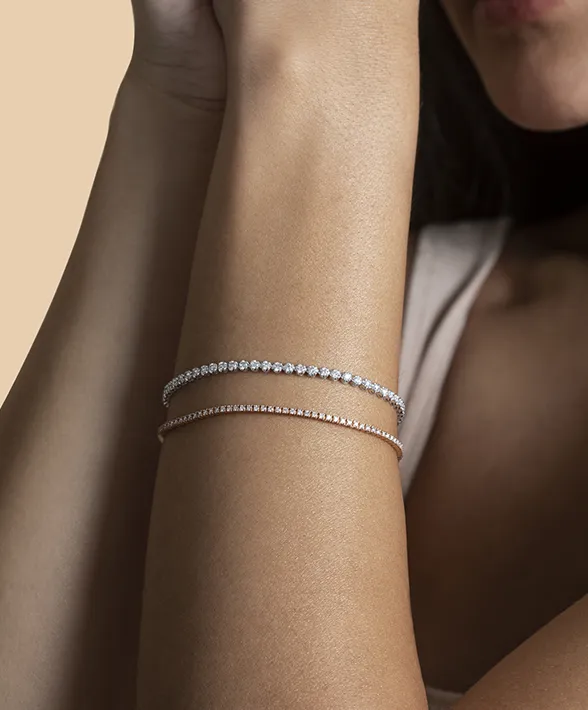 luxury jewellery tennis bracelet