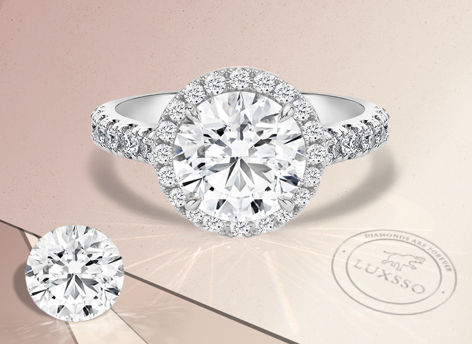 Tiffany Three Stone Engagement Ring in Platinum